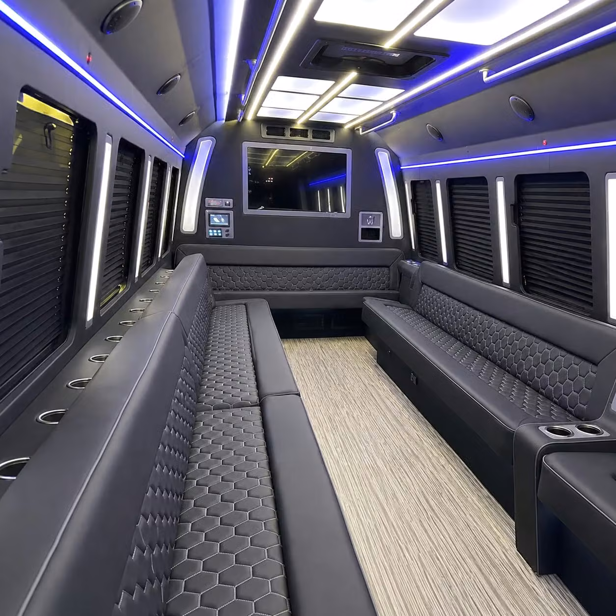 party bus interior