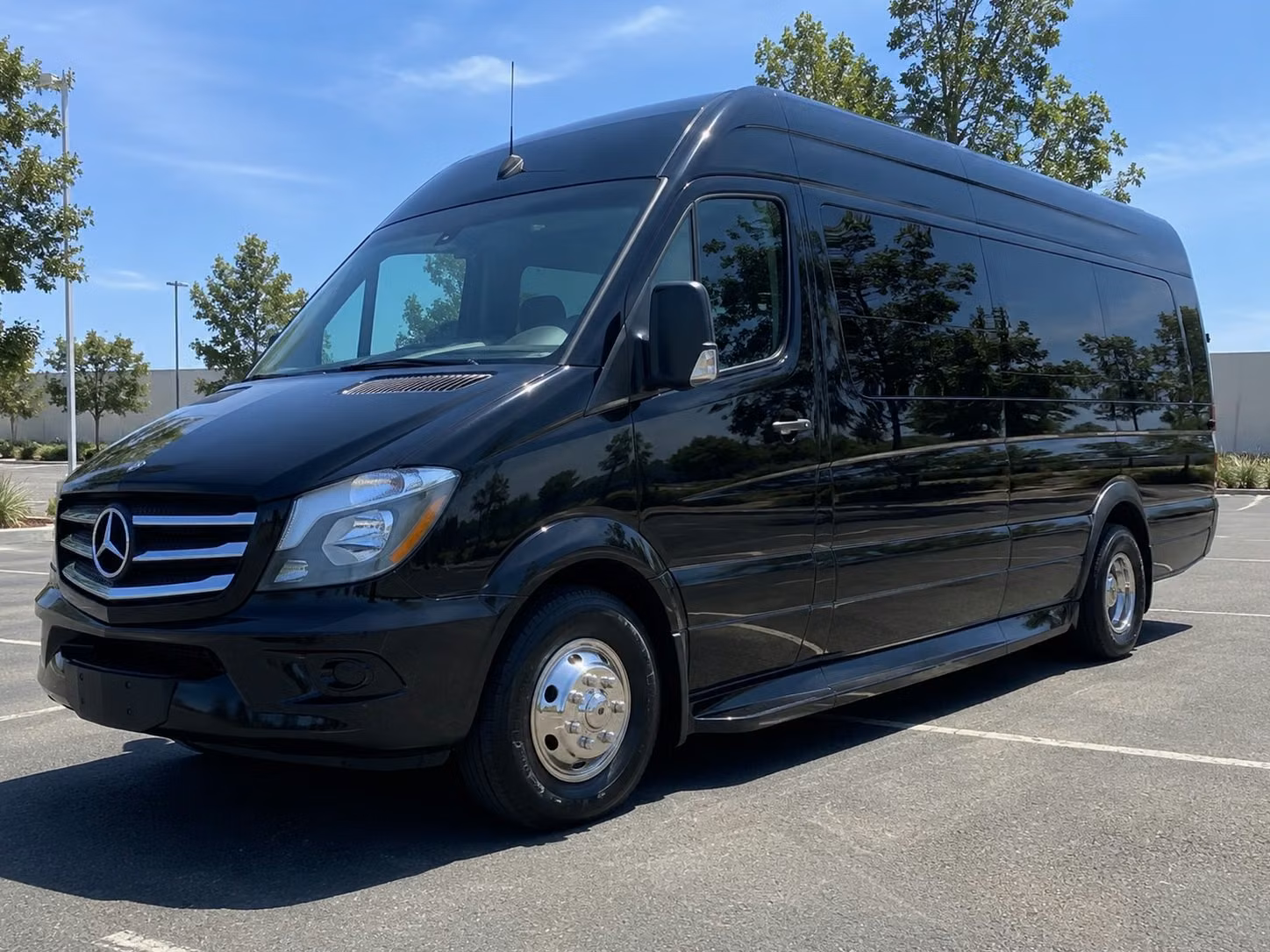sprinter van with driver